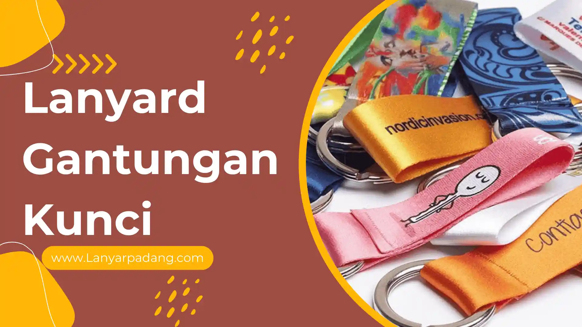 Lanyard Gantungan Kunci Custom